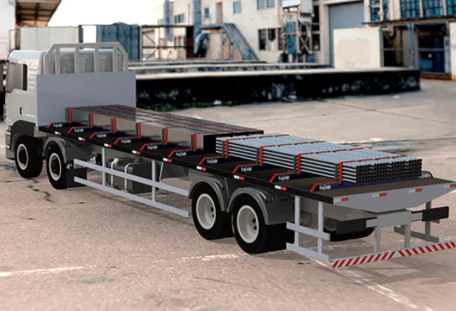 Berço para transporte de Perfilados